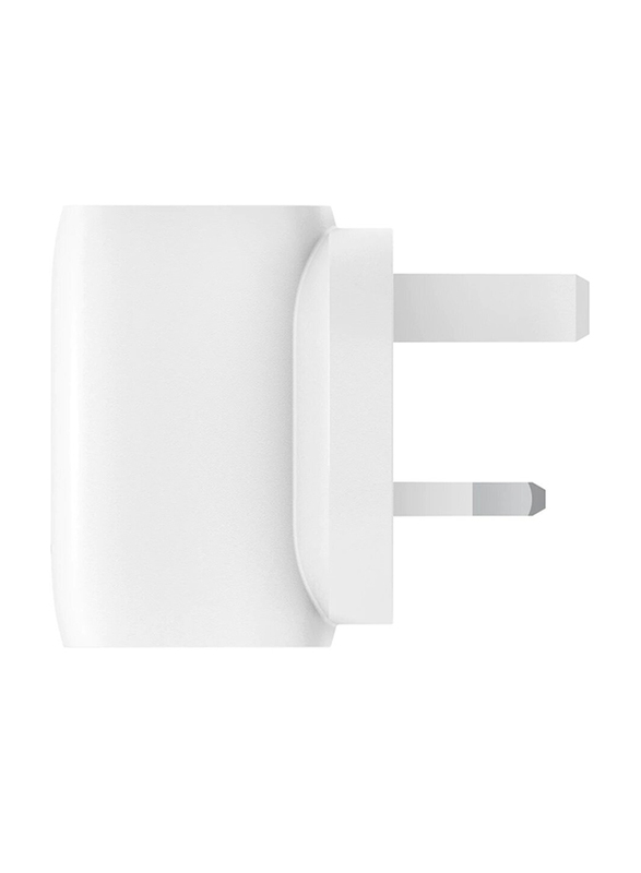 Belkin Boost Charge Pro USB-C GaN Wall Charger, 60W, White