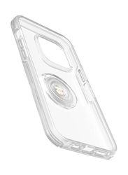 Otterbox Apple iPhone 14 Pro Max Otter + Pop Symmetry Plus MagSafe Mobile Phone Case Cover, Clear