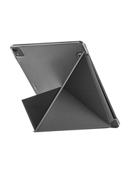 Case-Mate Apple iPad 10.2-inch (7th Gen) Origami Design 360 Protection Leather Tablet Flip Case Cover with Multiple Viewing Mode & Auto Sleep/Wake, Clear/Black