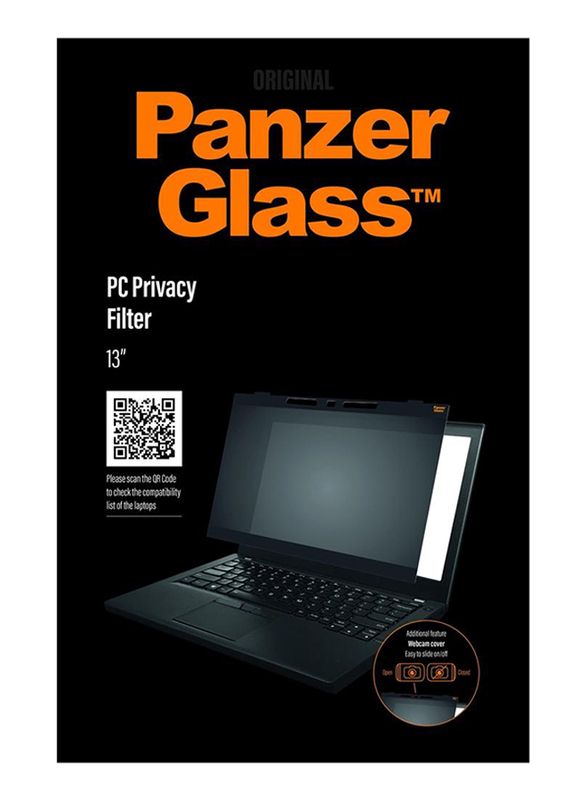 Panzerglass Dual Privacy Filter Screen Protector for PC 13 inch, Black