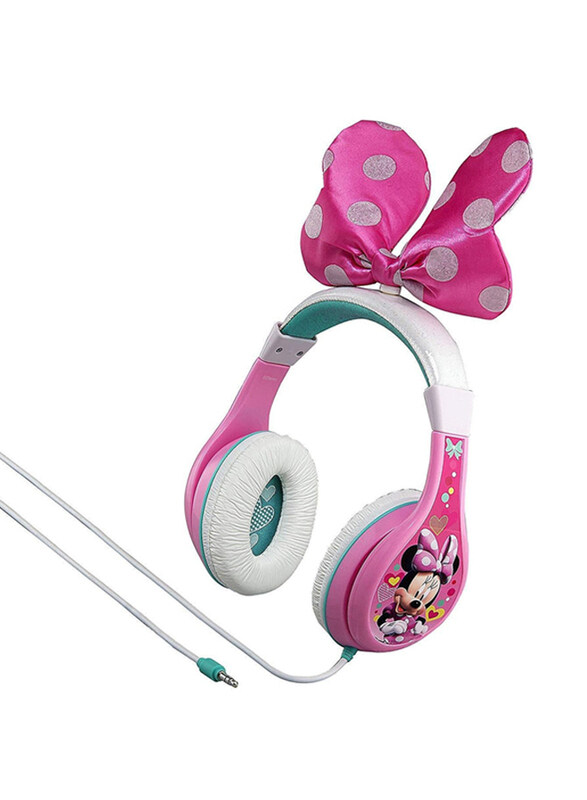 

iHome Kiddesigns Minnie Mouse Wired Over-Ear Headphone, Multicolour