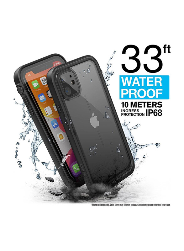 

Catalyst Apple iPhone 11 Water Proof Mobile Phone Case Cover, Stealth Black