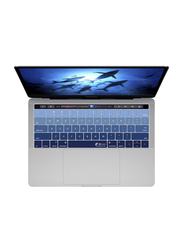 KB Covers Keyboard Cover for MacBook Pro 13/15-inch, with Touch Bar, Deep Blues