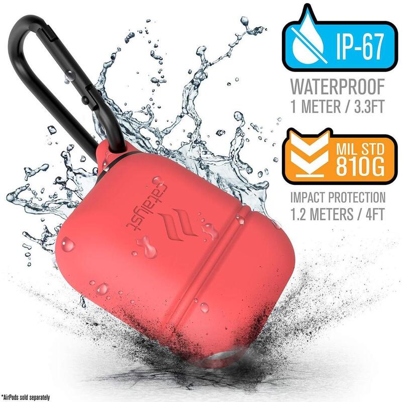 Catalyst Silicone Case for Apple Airpods, Coral