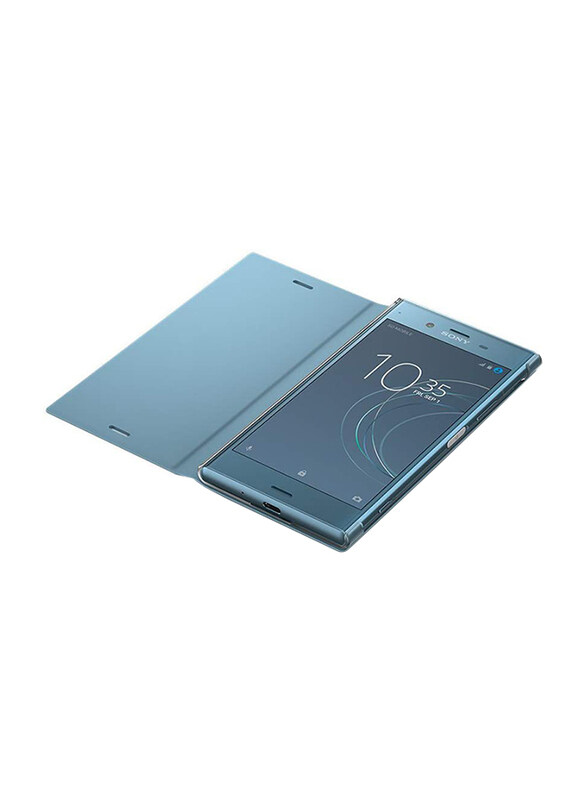 

Sony Style Flip Case Cover Stand for Sony Xperia XZ1 Mobile Phone, Blue