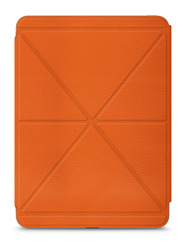 Moshi Apple iPad Pro 11-inch (2nd/1st Gen) VersaCover Leather 360 Protection & Shock Absorbing Magnetic Folding Folio Tablet Flip Case Cover, Orange