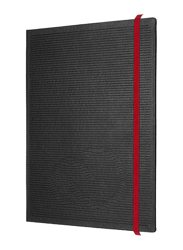 Moleskine Classic Ruled Paper Notebook Journal with Hard Cover & Elastic Closure, 19 x 25cm, Black