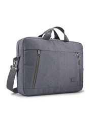 Case Logic Huxton Attache 13-inch Messenger Laptop Bag, Graphite Grey