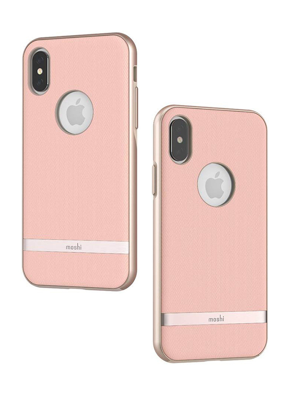 Moshi Apple iPhone XS/X Vesta Mobile Phone Case Cover, Blossom Pink