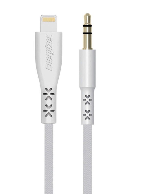 

Energizer 1.5-Meter C41 Lightning to 3.5mm Audio Cable, White