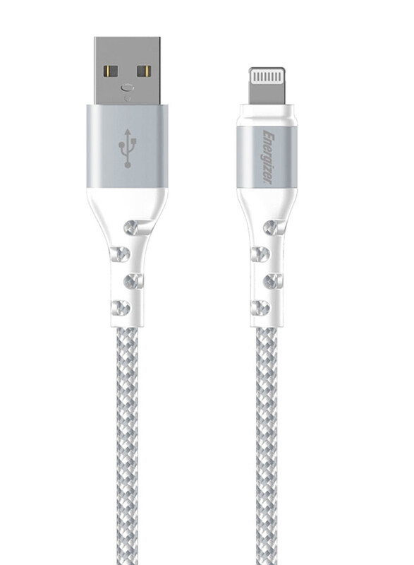 

Energizer USB-A to Lightning Charge & Sync Cable, C520LK, White