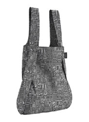 Notabag Hello World Multi-functional Shopping Bag, 15kg, Grey/Black