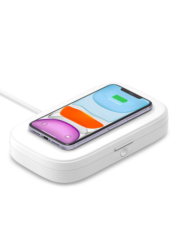 

Belkin Boost Charge Wireless Charger with UV Sanitizer, 10W, White