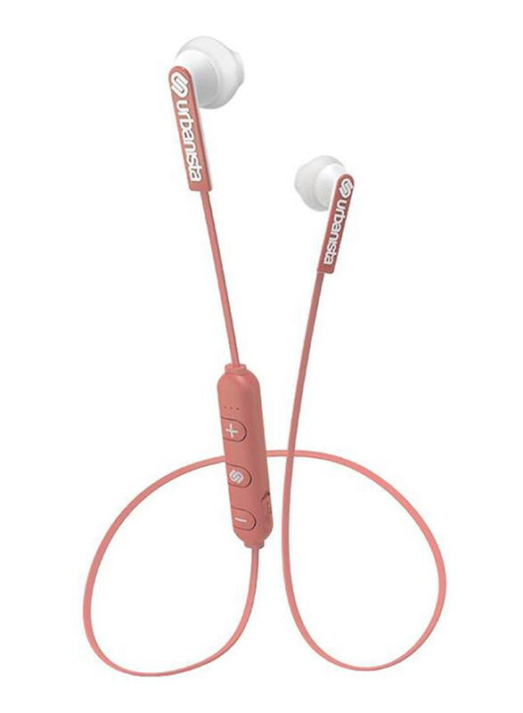 

Urbanista Berlin Bluetooth Wireless In-Ear Earphones, Rose Gold