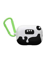 Case-Mate CreaturePods Case for Apple AirPods Pro, Ozzy Dramatic, White/Black