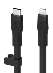 Belkin 3-Meter Boost Charge Flex Lightning Cable, USB Type-C to Lightning for Apple Devices, Black