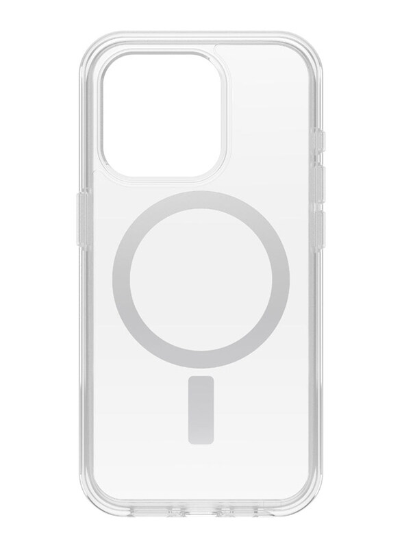 

Otterbox Apple iPhone 15 Pro Symmetry MagSafe Mobile Phone Case Cover, Clear