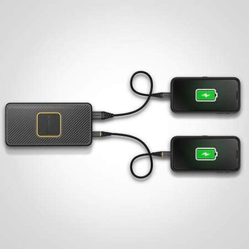 Otterbox 10000mAh Qi Wireless 18W Fast Charging Power Bank with USB Type-C Input, Black