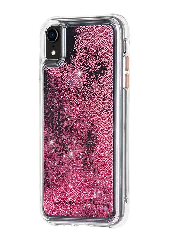

Case-Mate Apple iPhone XR Waterfall Mobile Phone Case Cover, Rose Gold