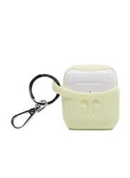 Podpocket Scoop Collection Silicone Case for Apple AirPods, Mellow Yellow