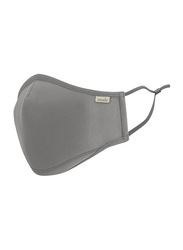 Moshi Omniguard Washable/Reusable Facial Mask, with Replaceable Filters Up to 6 Weeks, Space Grey, Large