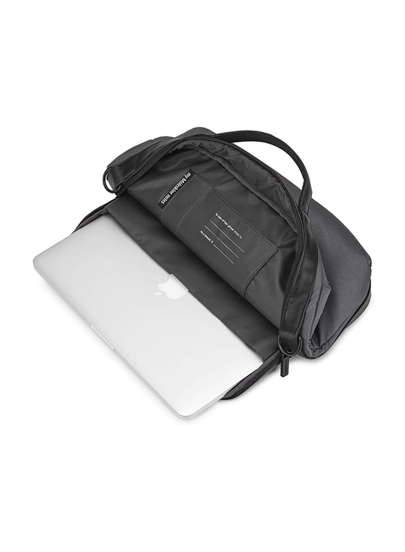 Moleskine Backpack PC 13-inches Horizontal Backpack Laptop Bag, Grey