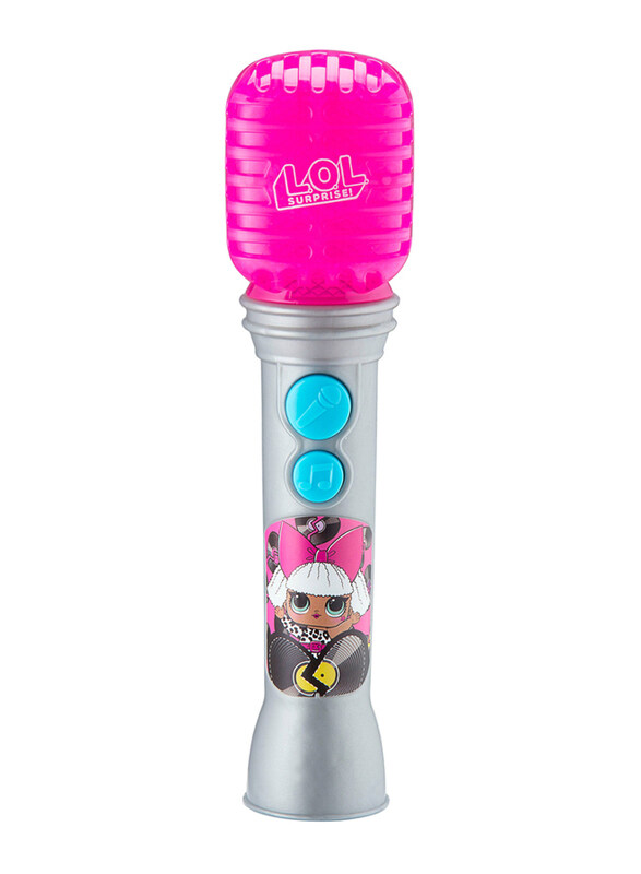 

iHome Kiddesigns Lol Surprise Sing Along Kids Karaoke Microphone, Ages 3+, Multicolour