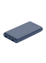 Belkin Boost Charger 20000 mAh Power Bank Fast Charger with USB-C1, USB-A2,and USB C Device, Blue