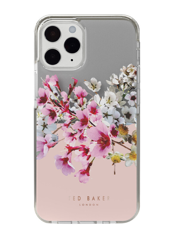 

Ted Baker Apple iPhone 13 Pro Anti-Shock Floral Print Mobile Phone Case Cover, Jasmine Clear