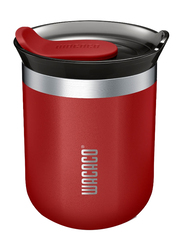Wacaco 180ml Octaroma Classico Vacuum Double Wall Stainless Steel Insulated Mug, Red