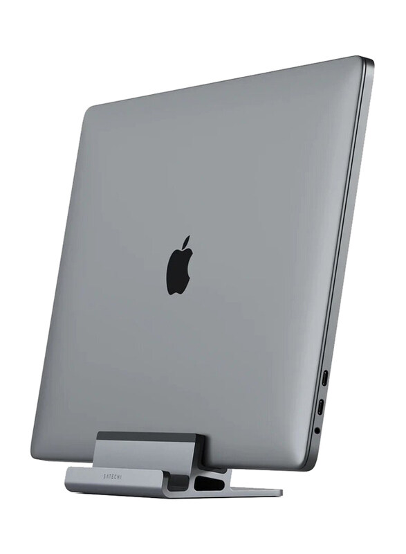 Satechi 2-in-1 Dual Vertical Laptop Dock Stand, Grey