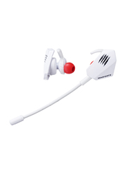 MadCatz Pro Plus Wired In-Ear Gaming Earbuds, White