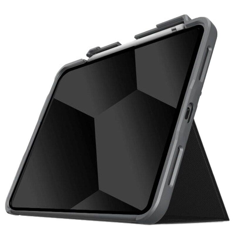 

STM Dux Plus Apple iPad 10th Gen Ultra Protective Tablet Case Cover with Apple Pencil Storage, Black