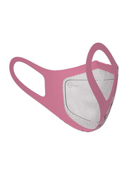 Airinum Kids Lite Air Washable/Reusable Facial Mask, Wild Pink, Extra Small