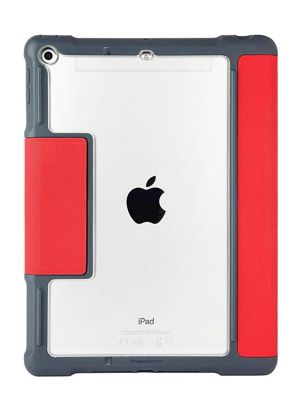 

STM Apple iPad 9.7 inch Dux Plus Rugged Tablet Flip Cover, Red