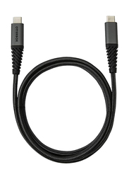 OtterBox 1-Meter USB Type-C Cable, USB Type-C Male to USB Type-C, Black
