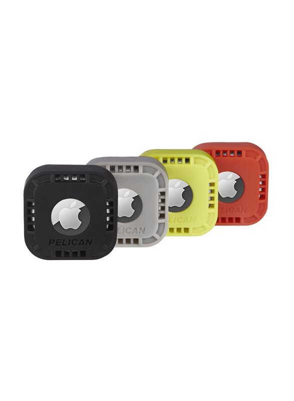 

Pelican Protector Stick-On Apple AirTag Impact Resistant Case, 4 Pieces, Multicolour