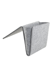 Kikkerland Felt Bedside Caddy, Grey