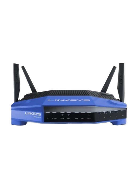 Linksys WRT3200ACM MU-MIMO Gigabit Wi-Fi Router AC3200, Blue/Black