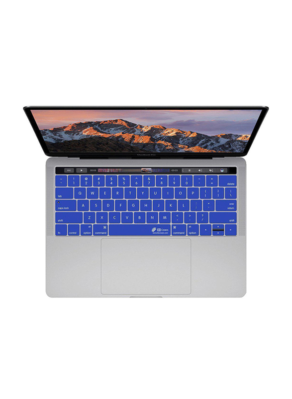 KB Covers Keyboard Cover for MacBook Pro 13/15-inch, with Touch Bar, Dark Blue
