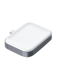 Satechi USB-C AirPods Wireless Charging Dock for AirPods Pro with Charging Case, White