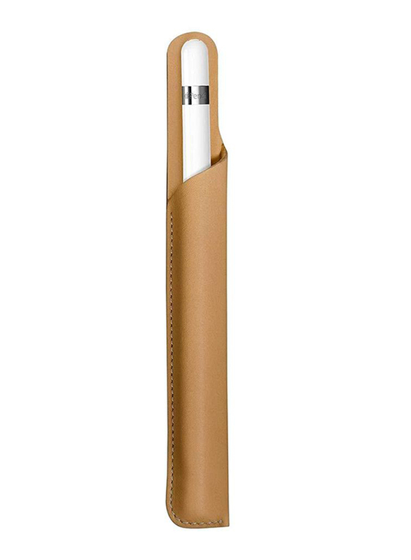 Twelve South Apple Pencil Snap Magnetic Leather Case, Camel