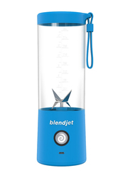 Blendjet 16Oz V2 Portable Blender with 6 Stainless Steel Blades, Ocean
