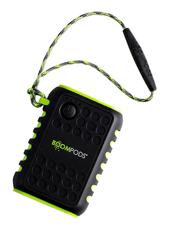 

Boompods 7500mAh Powerboom X Power Bank, Water Resistant, with Torch, Black