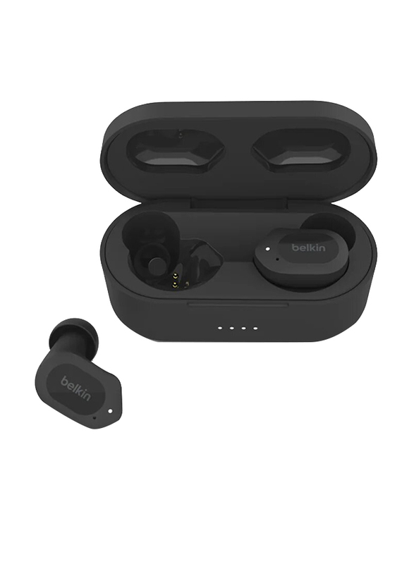Belkin Soundform Play True Wireless/Bluetooth In-Ear Earbuds, Black
