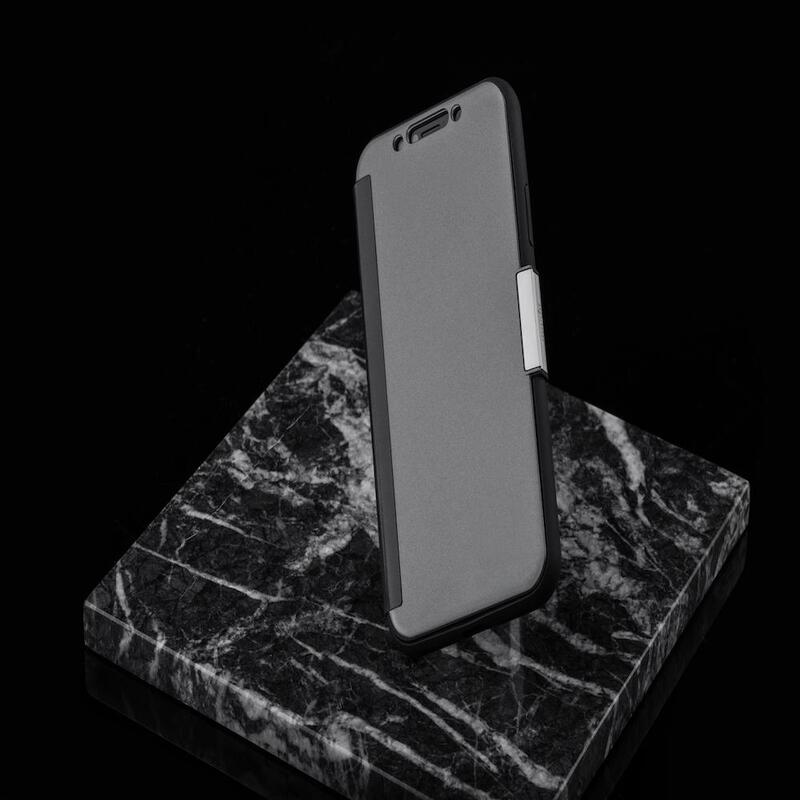 Moshi Apple iPhone XS/X Mobile Phone Stealth Case Cover, Gunmetal Grey