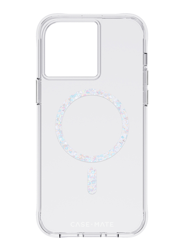 Case-Mate Apple iPhone 14 Pro Max 2022 Twinkle Clear Mobile Phone Case Cover with Magsafe, Diamond