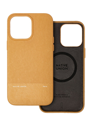 Native Union Apple iPhone 15 Pro Max 2023 (RE) Classic Leather Mobile Phone Case Cover with Magsafe, Kraft