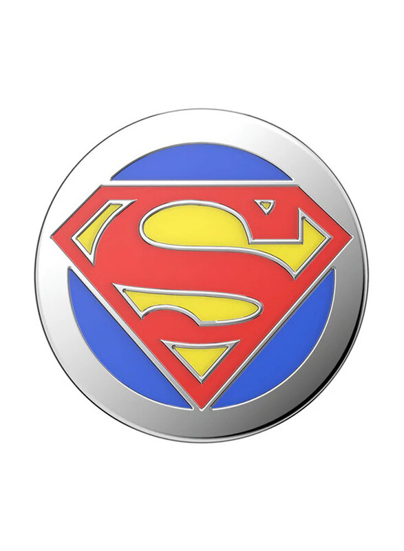 

PopSockets Pop Licensed DC Comics Superman Gel Phone Grip with KickStand, Multicolour