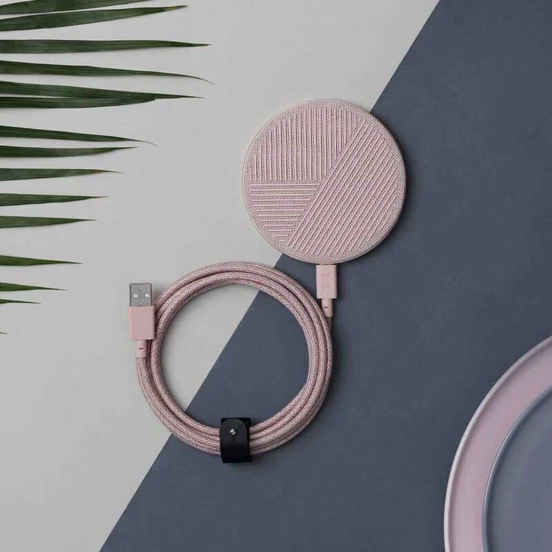 Native Union Drop Wireless Charger for iPhone, Rose